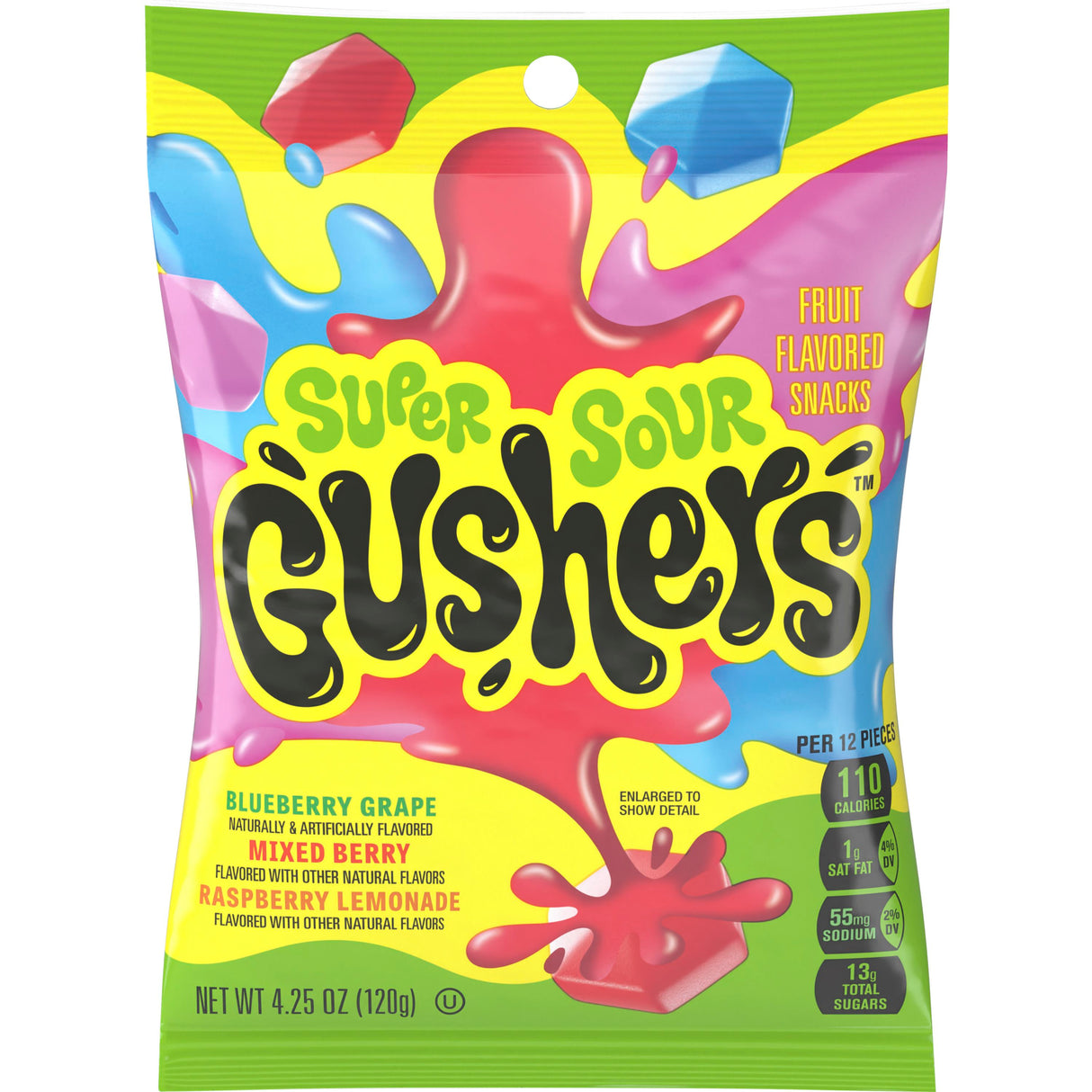 Fruit Gushers Super Sour Berry