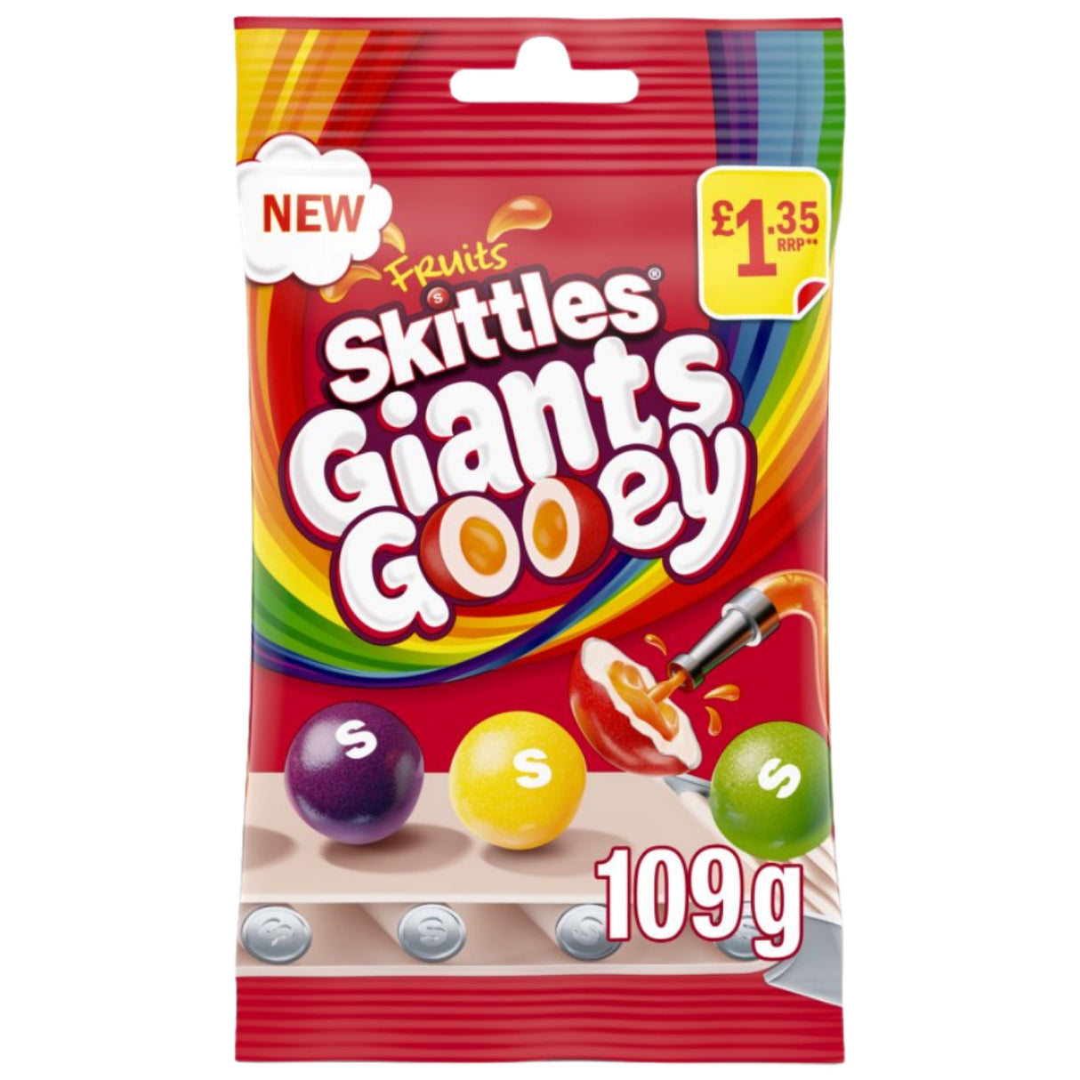 Skittles Giants Gooey -UK