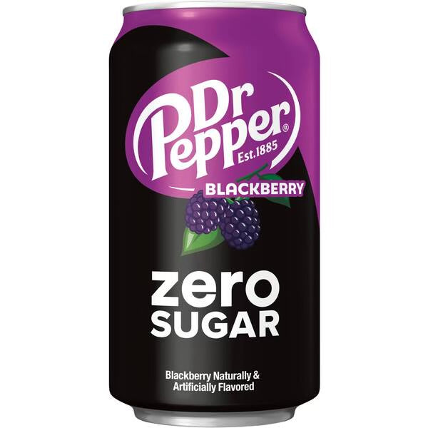 Dr Pepper Zero Sugar Blackberry