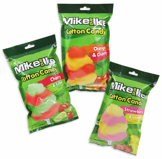 Mike and Ike Cotton Candy