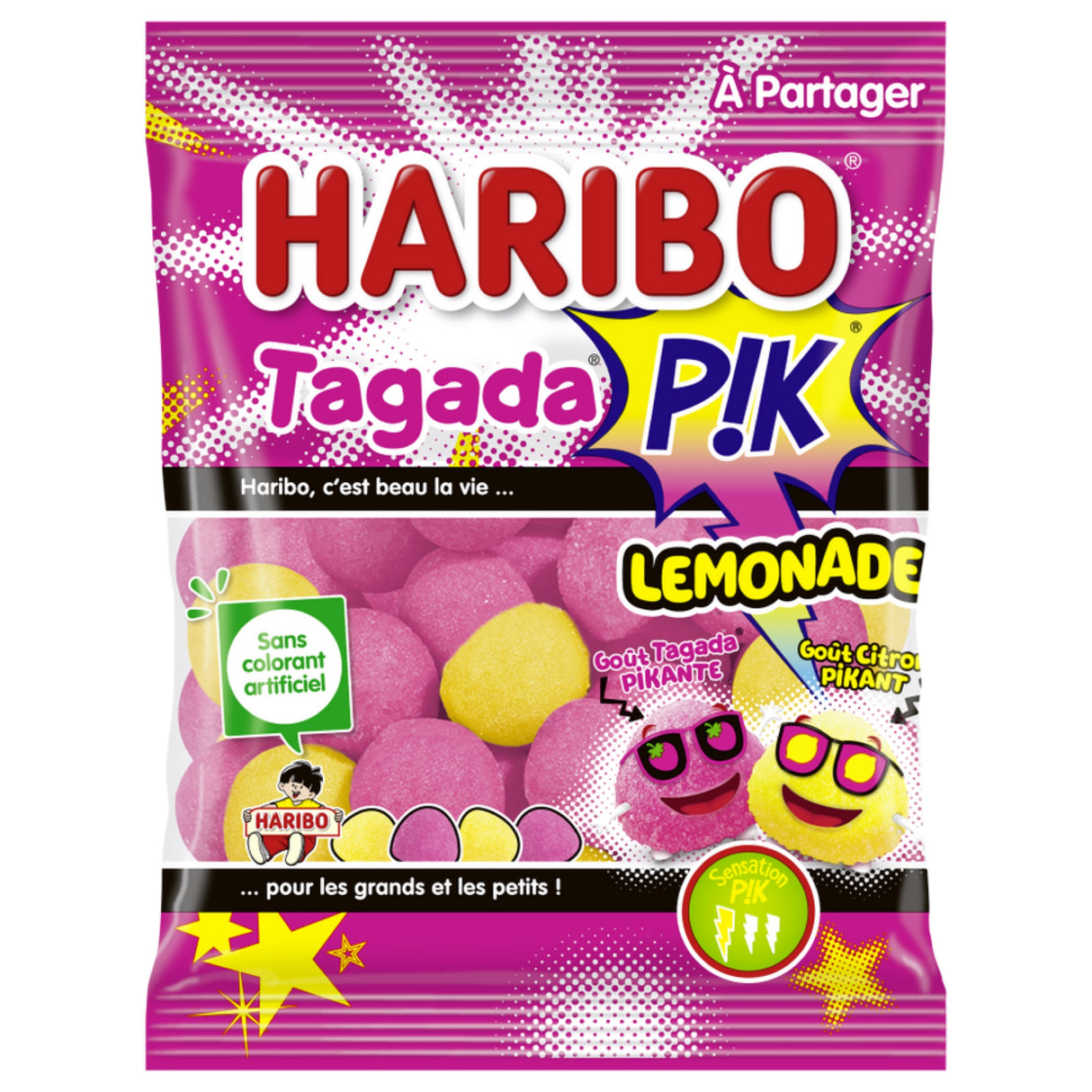 Haribo Tagada Pik Lemonade -France