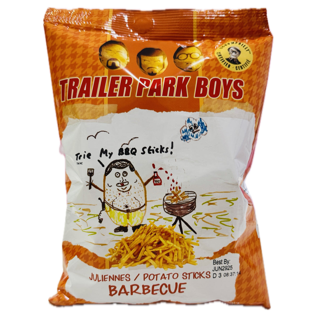 Trailer Park Boys Potato Sticks Barbecue