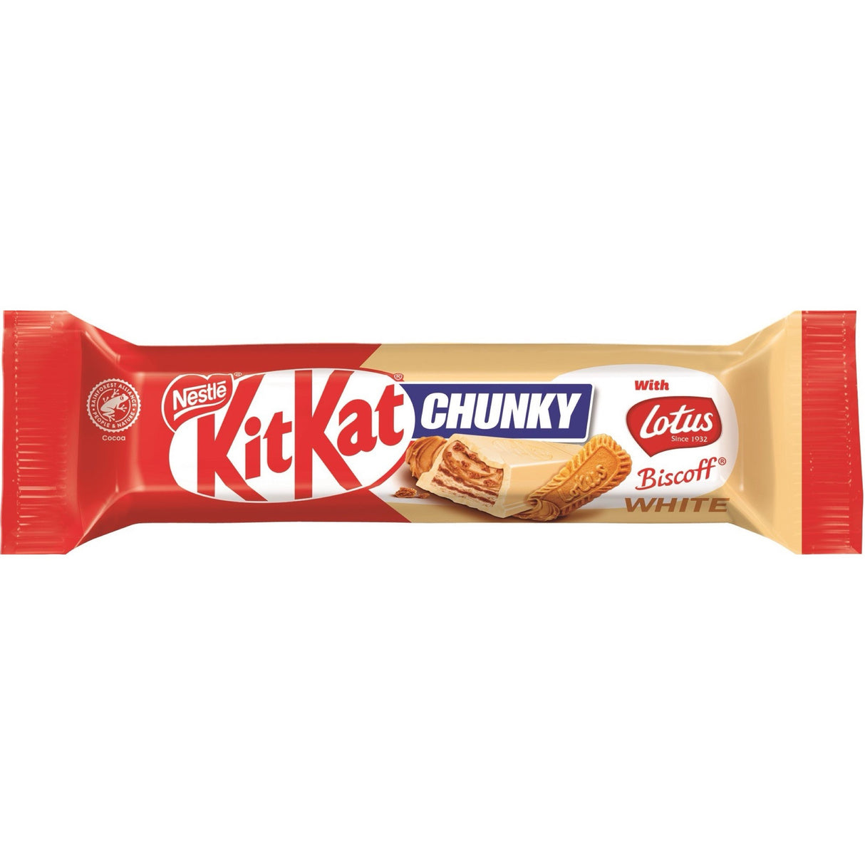 Kitkat Chunky White With Biscoff -UK