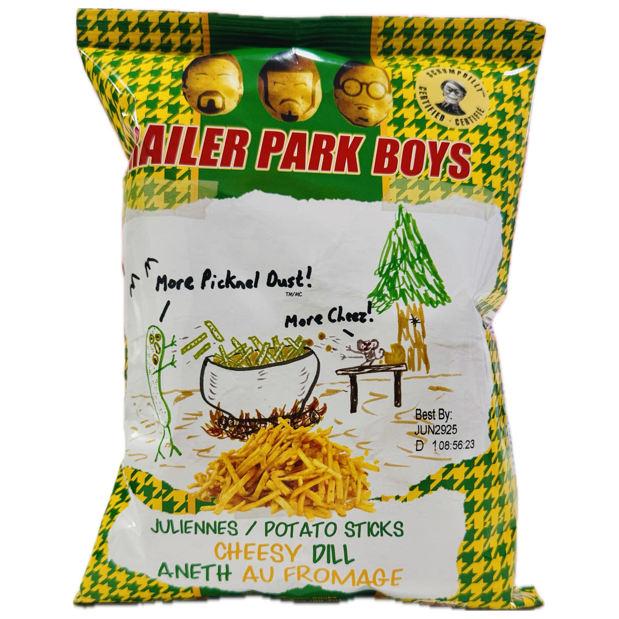 Trailer Park Boys Potato Sticks Cheesy Dill