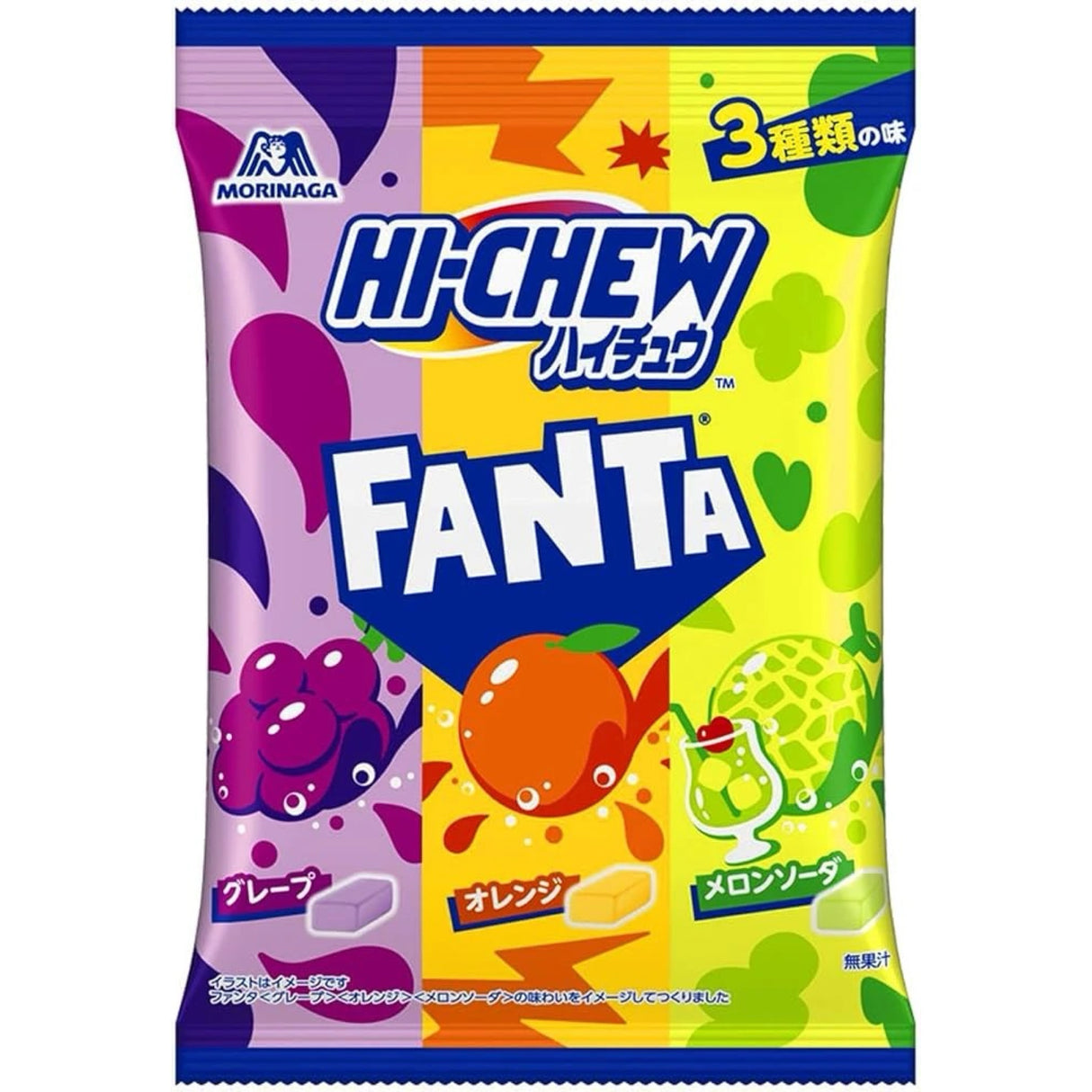 Hi-Chew Fanta Assorted Fruit - Japan