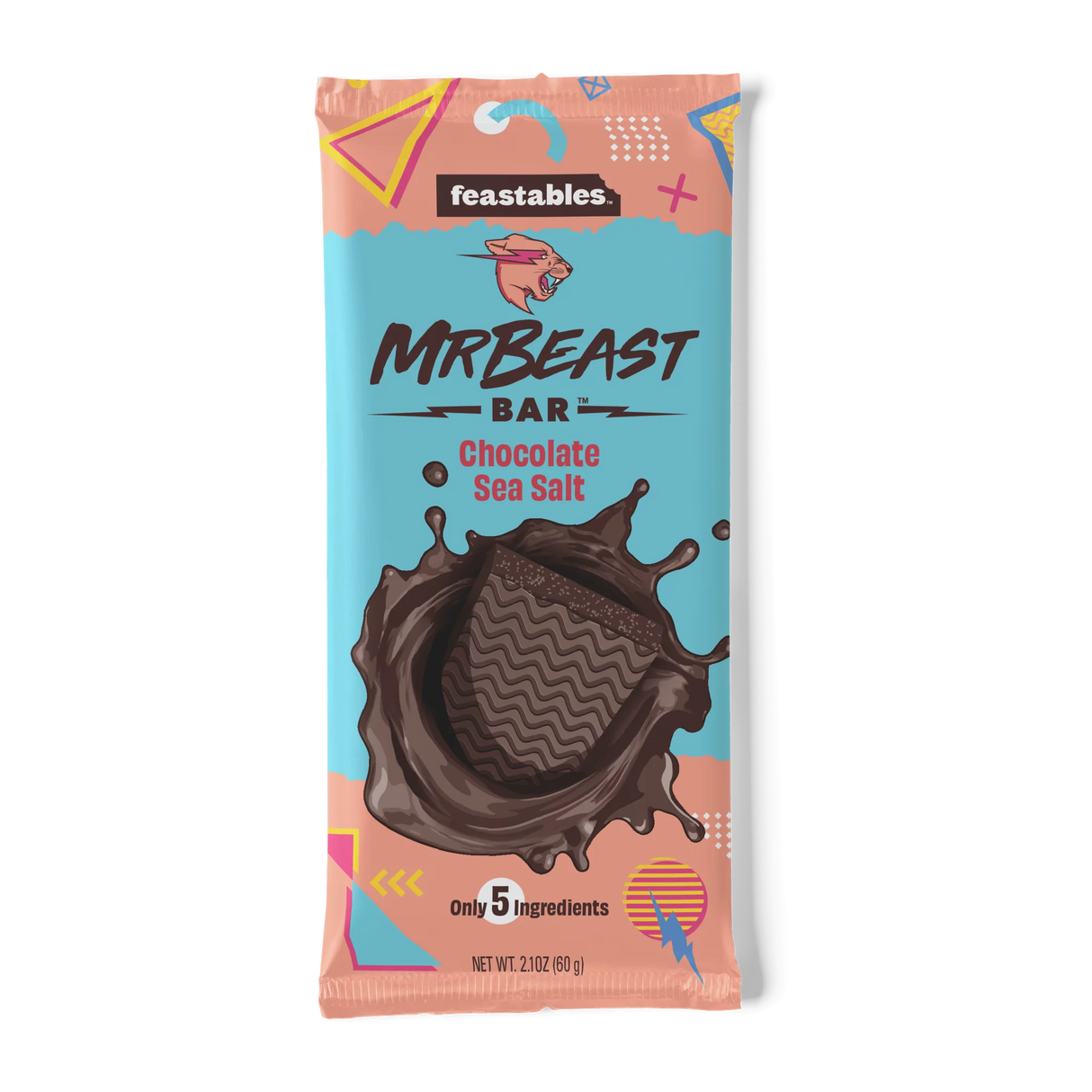 Feastables MrBeast Chocolate Sea Salt Bar
