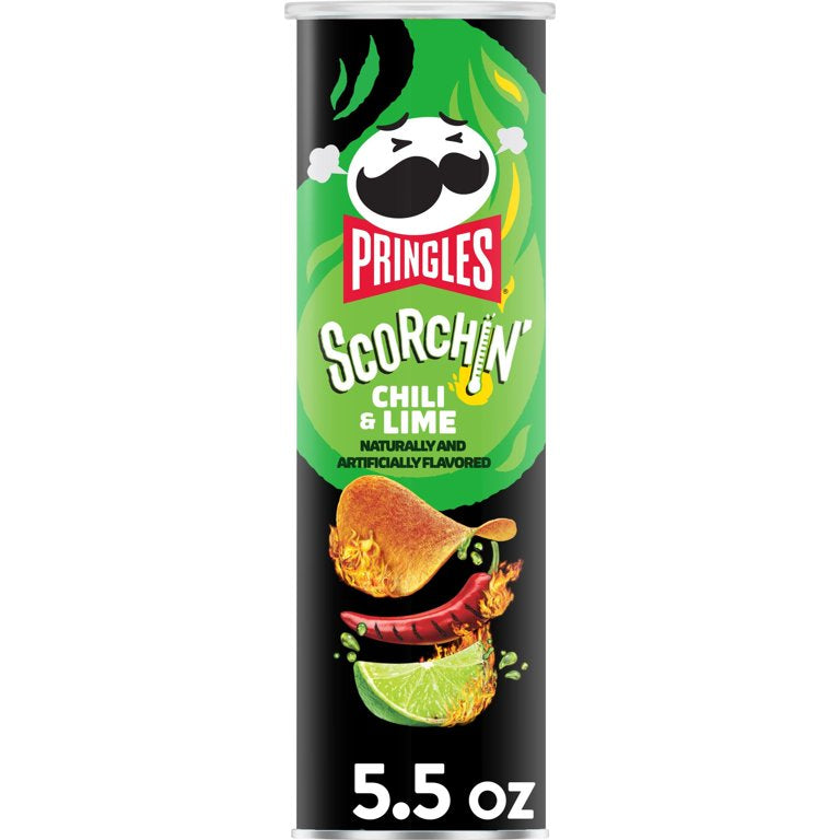 Pringles Scorchin' Chili & Lime